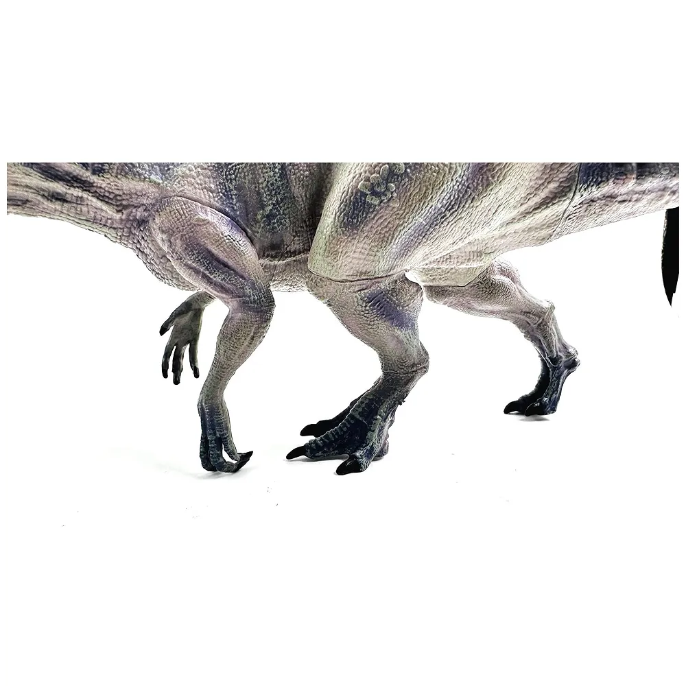 Dinosaur Toy Dinosaur Action Figure Kids Toys Realistic Large Model Size – 38 X 20 Cm - Grey T-Rex Tyrannosaurus rex