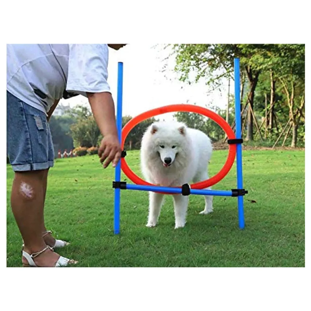 Dog Jump Ring Activity Ring Adjustable for Training and Healthy Life of Pets - 8