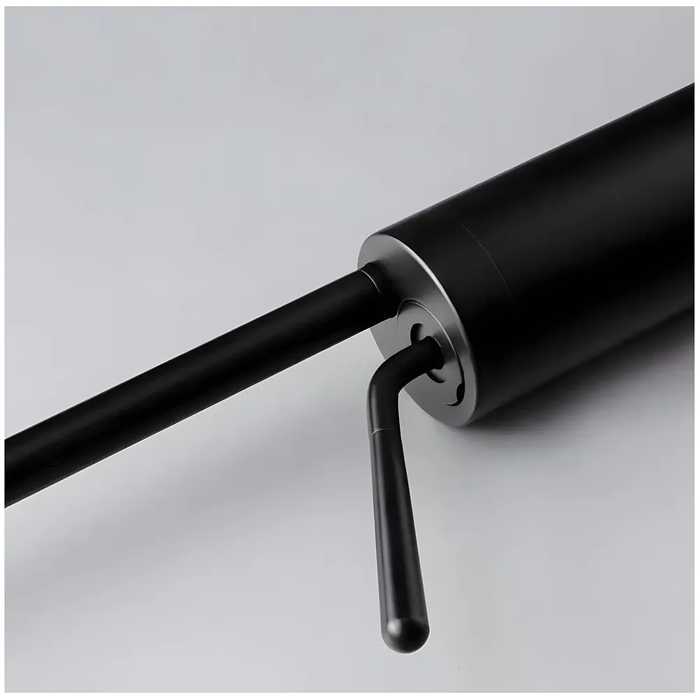 Black Drop Mixer Hot and Cold Basin Tap Faucet Sink Mixer Black Colour Tall Body for Basin Tap Faucet Bathroom Kitchen - 43 Cm Height Premium