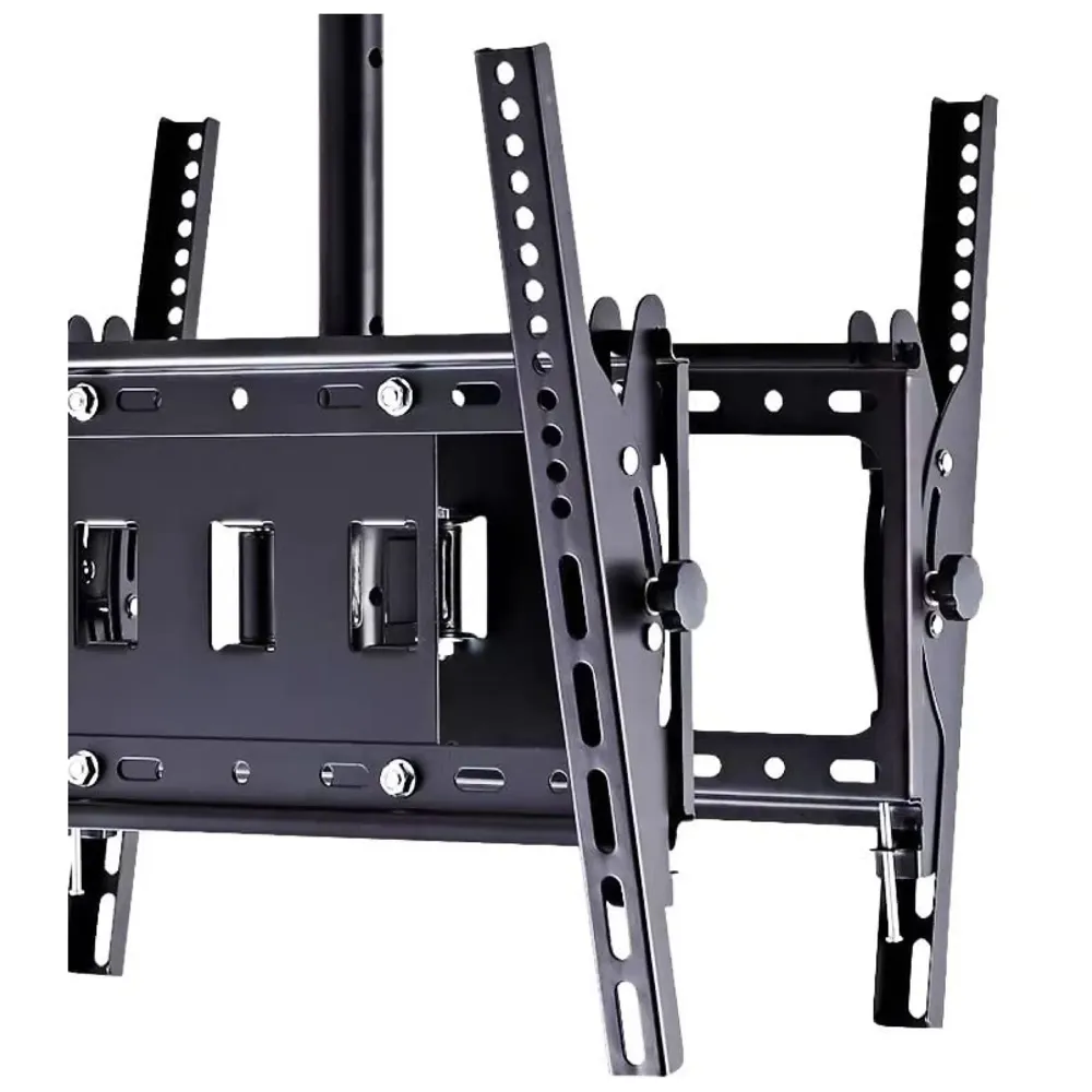 Premium Heavy Duty Full Motion Cantilever Tilt Swivel Wall Mount Bracket for 42" inch to 80” LED, LCD and Plasma TV for VESA Sizes 100 x 100 Upto 400 x 400 mm (Dual Ceiling 42" - 80")