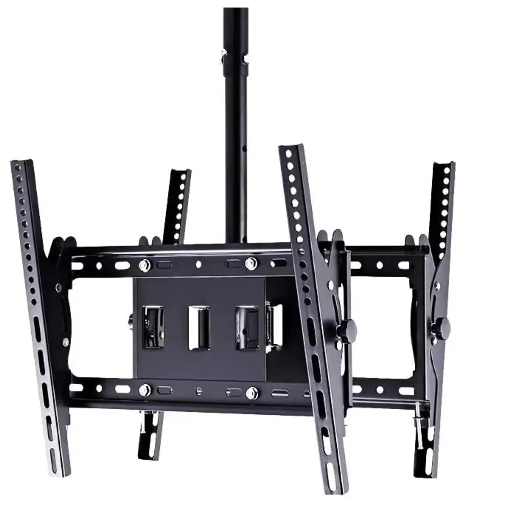 Premium Heavy Duty Full Motion Cantilever Tilt Swivel Wall Mount Bracket for 42" inch to 80” LED, LCD and Plasma TV for VESA Sizes 100 x 100 Upto 400 x 400 mm (Dual Ceiling 42" - 80")