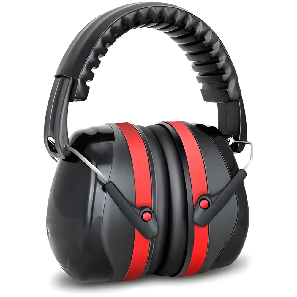 Noise Reduction Safety Ear Muffs, Hearing Protection Earmuffs, NRR 28dB SNR 33dB Noise Sound Protection Headphones for Shooting Gun Range Mowing Construction Woodwork Studying Adult Kids