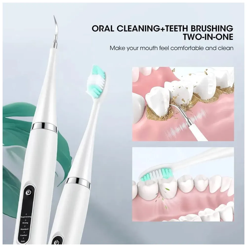 Teeth Whitening Tooth Cleaner Oral Care Electric Toothbrush Plaque Remover Tartar Calculus Removal Dental Scaler Stainless Steel Calculus Dental tools Professional