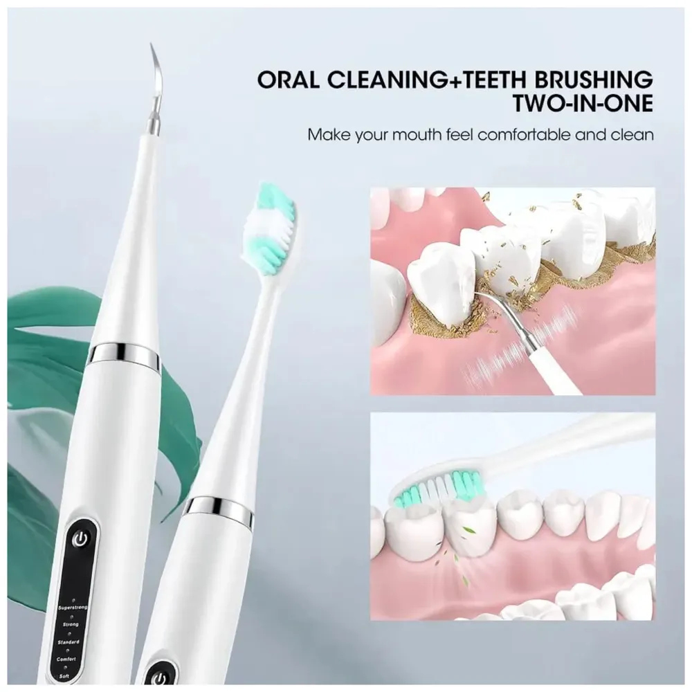 Teeth Whitening Tooth Cleaner Oral Care Electric Toothbrush Plaque Remover Tartar Calculus Removal Dental Scaler Stainless Steel Calculus Dental tools Professional