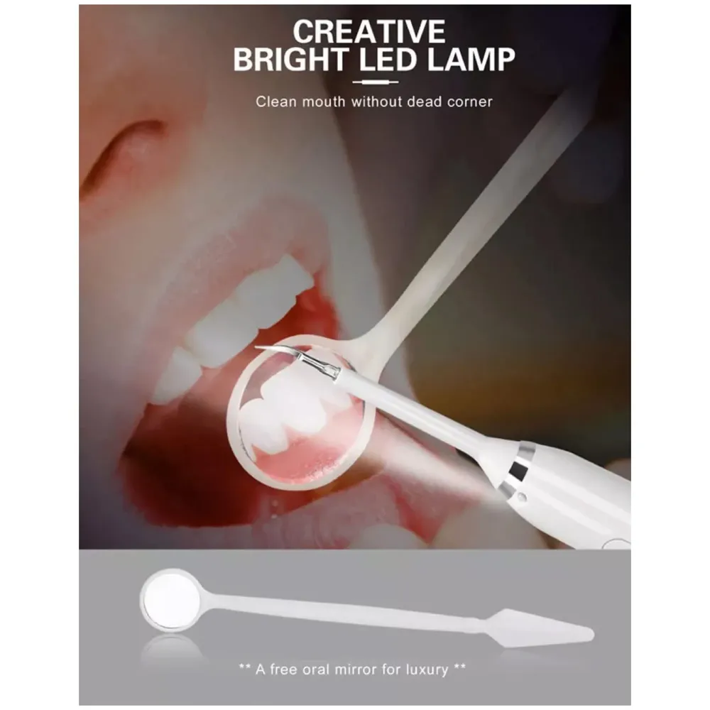 5 in 1 Electric Toothbrush Set, Calculus Remover, Tooth Cleaner Kit, Oral Care, Plaque Remover, Tartar Dental Scaler, Stainless Steel