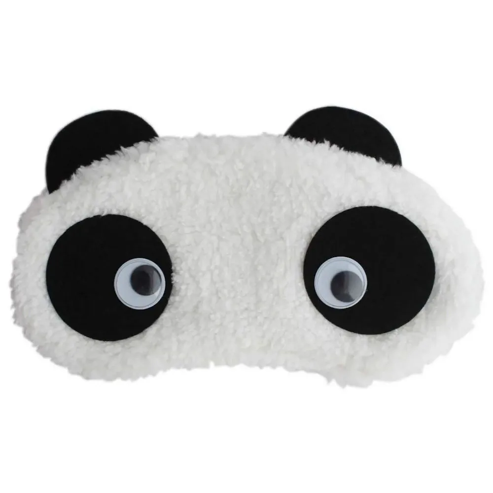 Panda Eye pad, Eye mask Cartoon Super Soft & Comfortable For Sleeping (Panda Eyes)