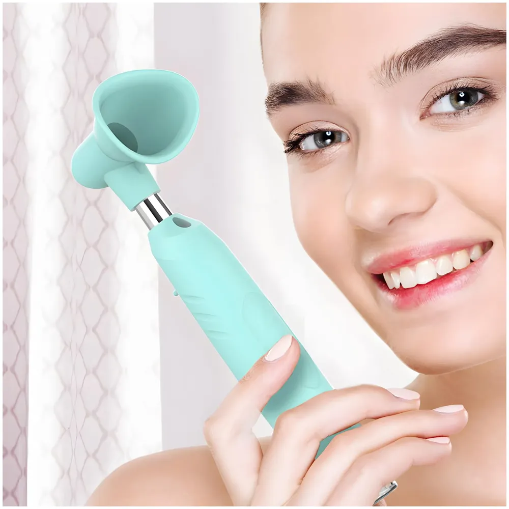 LIMEGIRL 2 In 1 Automatic Eye Make-Up Remover Electric Eye Washer Handheld Sprayer Sonic Moisturizer Eyewash Instrument Water Eye Massager 3 speed