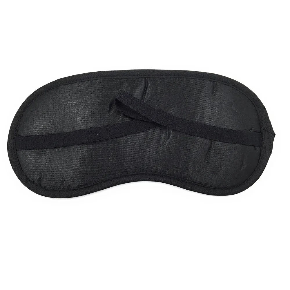 Fabric Message Eye Shade Blindfold Sleeping Travel Rest Patch Blinder Relax,Complete Black-Out Design,Snooze,Slumber,Hibernate ~Super Soft & Comfortable For Proper Sleep (Leave Me Alone) - 2