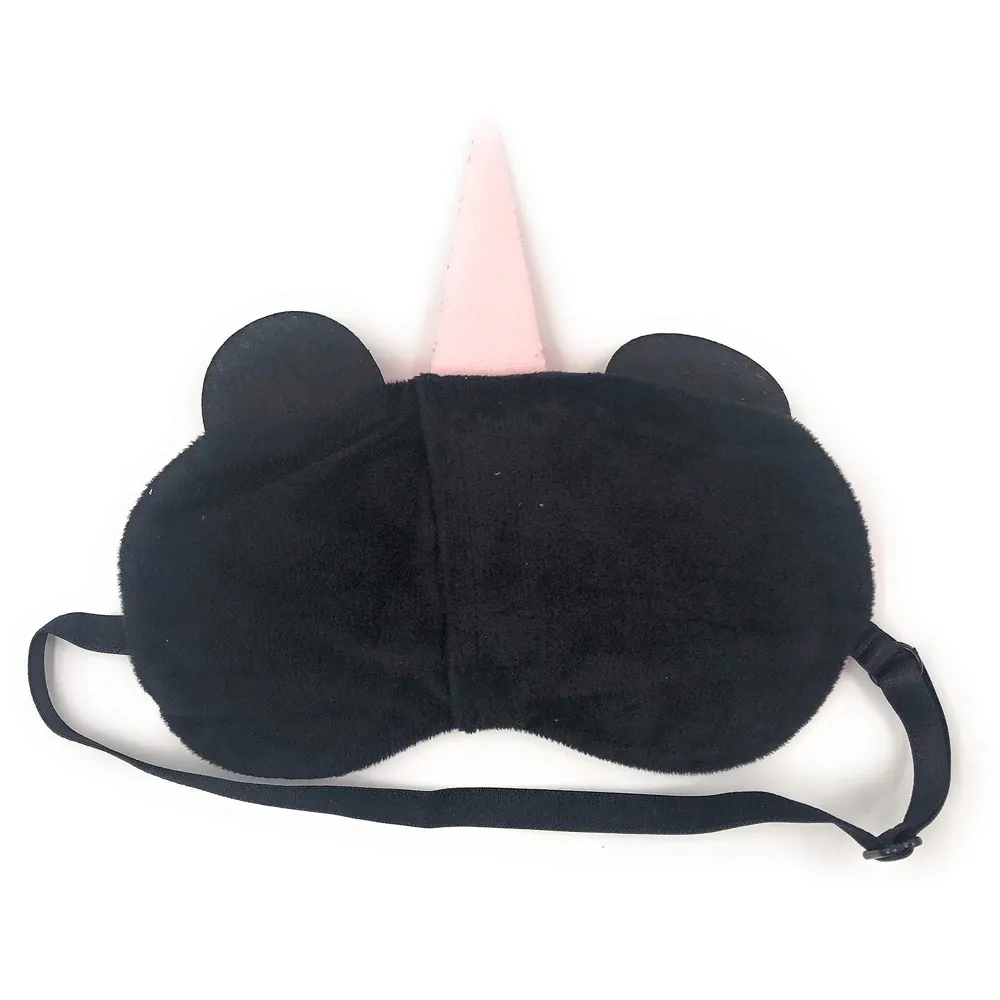 Cute Animals Eye Shade Cartoon Eyes Cover Sleeping Travel Complete black-out Design, snooze, slumber, hibernate ~ Super Soft & Comfortable For Proper Sleep With Adjustable Strap (Unicorn) - 3