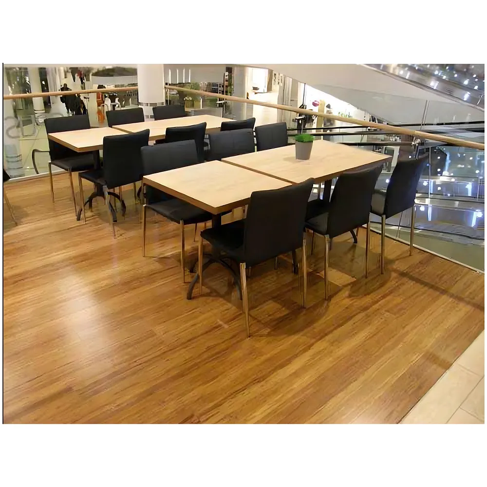 Brown PVC Wood Floor Planks Flooring Tiles With Self Adhesive Peel & Stick Wooden Design-18 Planks -27 Square feet- Honey Wood Colour - Premium