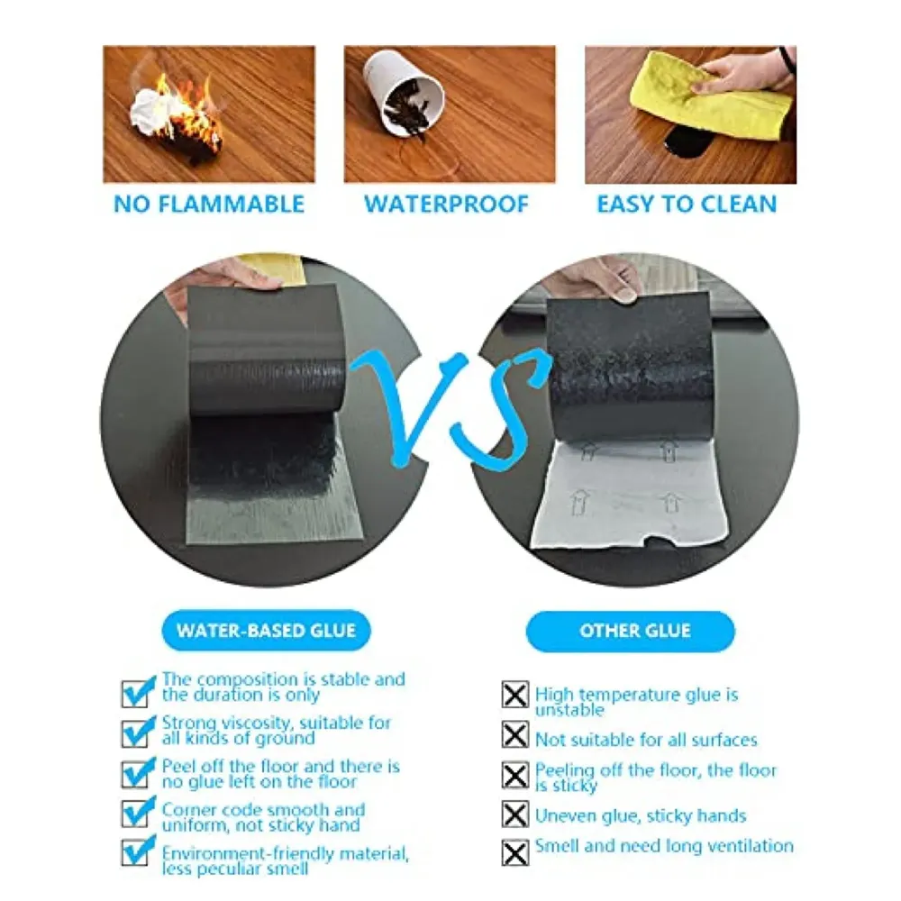 PVC Flooring Planks Tiles Self Adhesive Peel & Stick Wooden Design 18 Planks 27 Square feet. (18, Natural Oak)