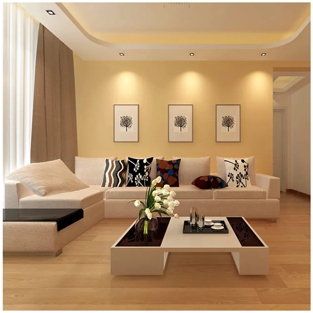 PVC Flooring Planks Tiles Self Adhesive Peel & Stick Wooden Design 18 Planks 27 Square feet. (18, Natural Oak)