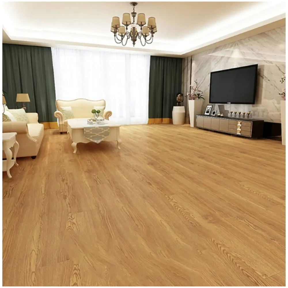 PVC Flooring Planks Tiles Self Adhesive Peel & Stick Wooden Design 1 Plank 1.5 Square feet. (1, Natural Oak)
