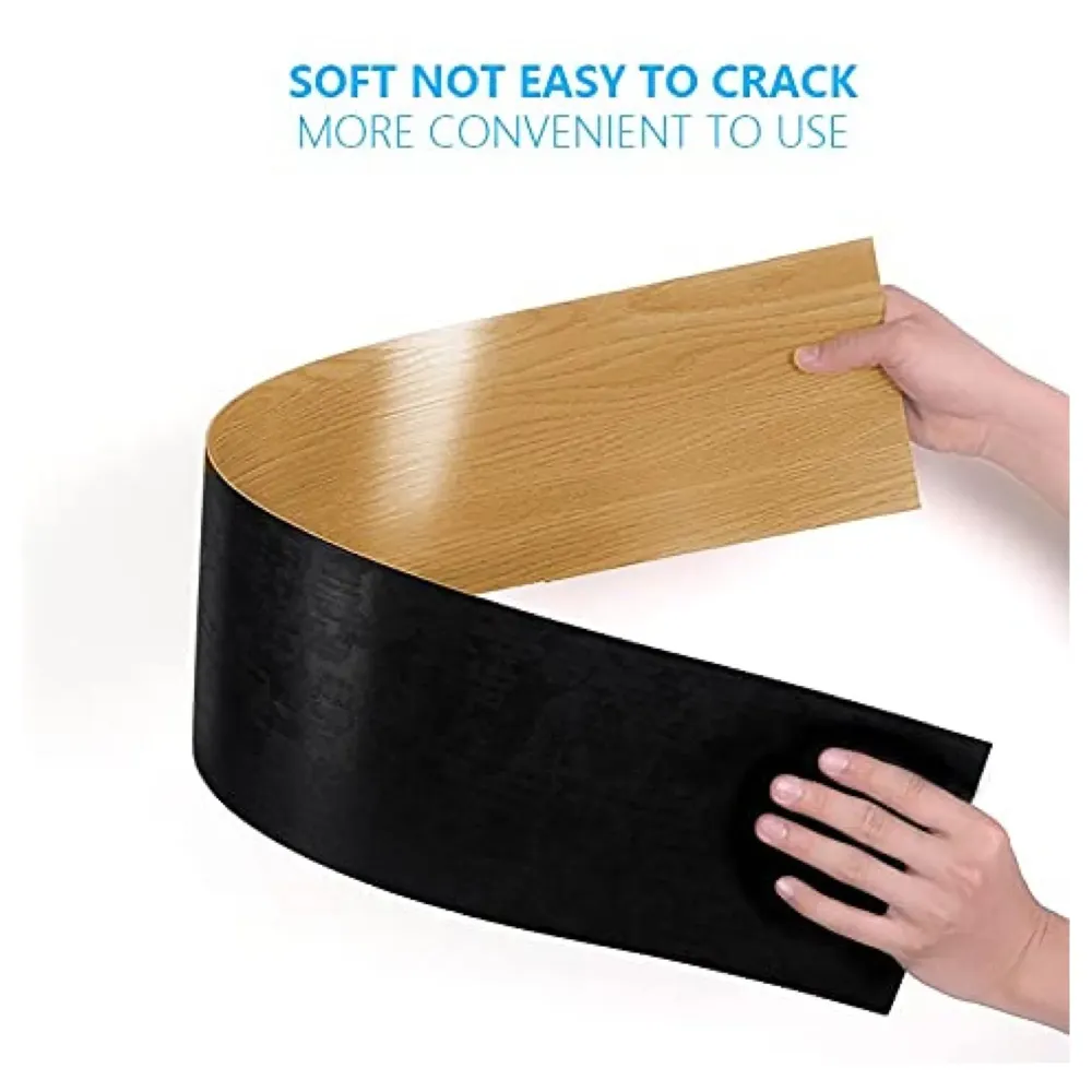 PVC Flooring Planks Tiles Self Adhesive Peel & Stick Wooden Design 1 Plank 1.5 Square feet. (1, Natural Oak)