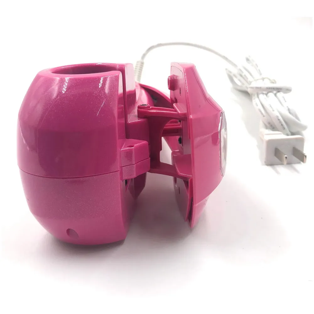 Steam Spray Automatic Hair Curlers Hair Curler Digital Hair Curling Iron Professional Curlers Hair Styling Tools For Wet And Dry Hair Automatic Power Off Setting For safety, 3 Heat settings - 170, 190, 210c. (Pink)