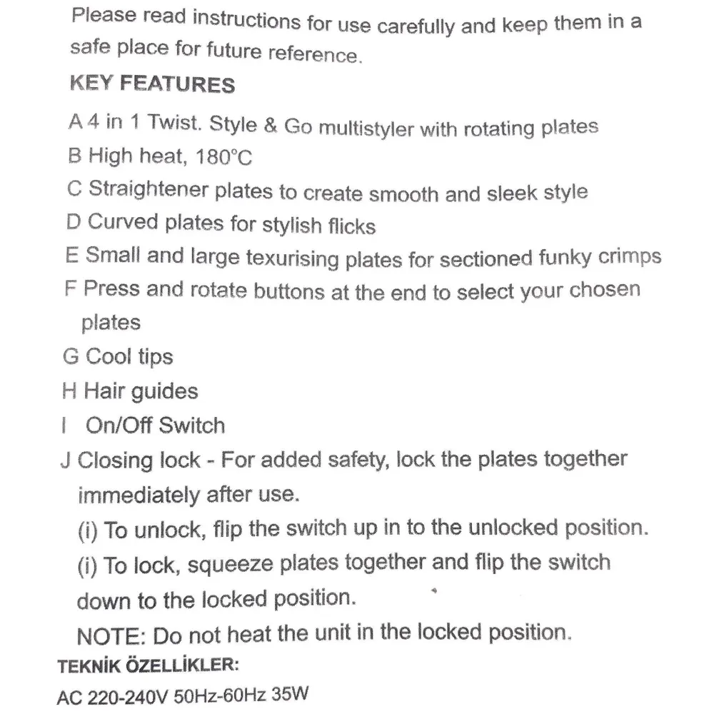 4 IN 1 Electric Rotating Hair Curling/Straightening Brush/Hair Roller/Hair Crimper, Hair Styler With 100% Aluminum Sheet (Green)