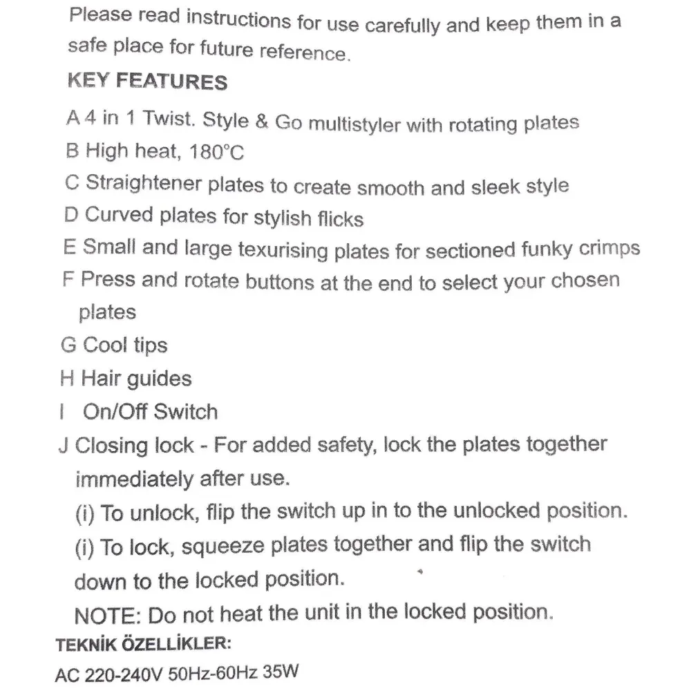 4 IN 1 Electric Rotating Hair Curling/Straightening Brush/Hair Roller/Hair Crimper, Hair Styler With 100% Aluminum Sheet (Red)