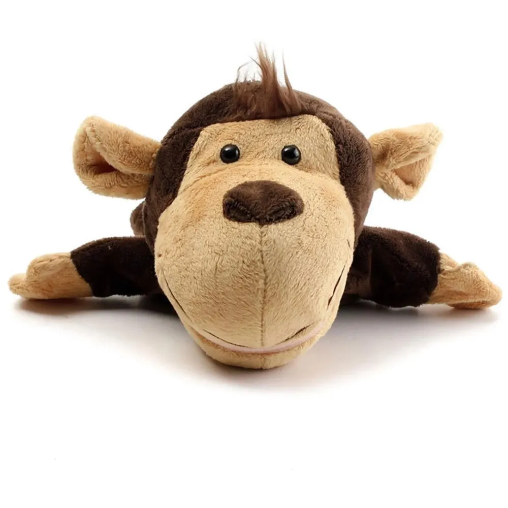 Hand Puppets Monkey Jungle Animal Friends with Working Mouth for Imaginative Play, Storytelling, Teaching, Preschool & Role-Play (Monkey) - 4