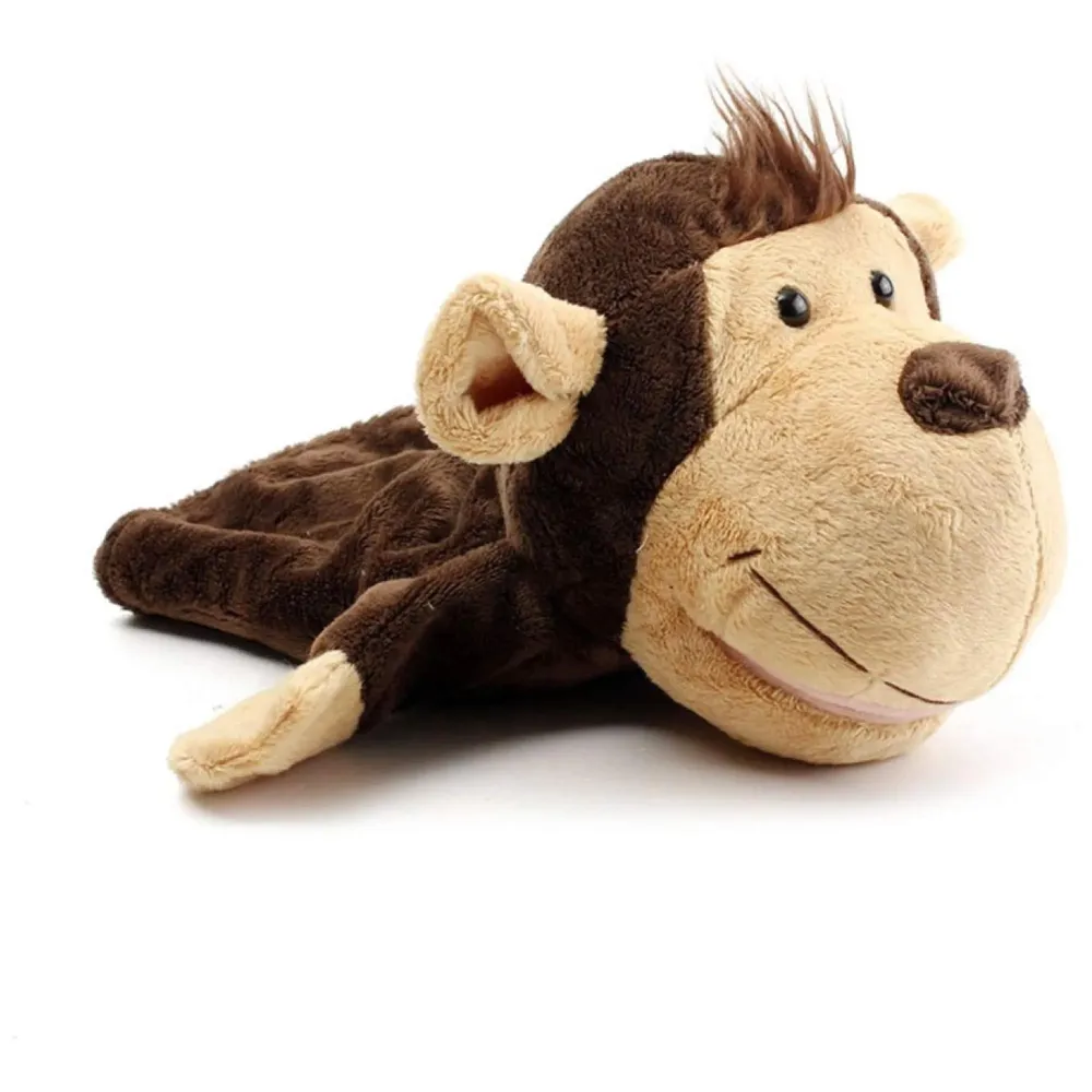 Hand Puppets Monkey Jungle Animal Friends with Working Mouth for Imaginative Play, Storytelling, Teaching, Preschool & Role-Play (Monkey) - 5