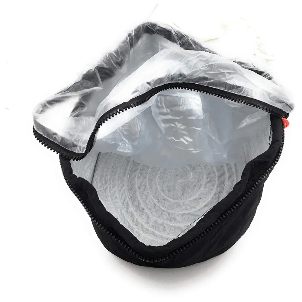 Shock Proof Hair Beauty Nourishing Steamer Thermal Treatment Cap~ Hair Spa Treatment (Black)