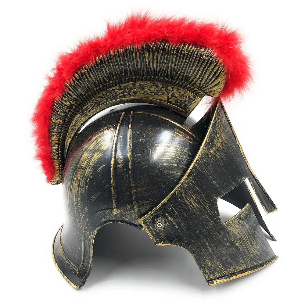 Cosplay Fantasy Warrior Helmet Costume prop ~ Light Weight ~ Standard Size (Spartan)