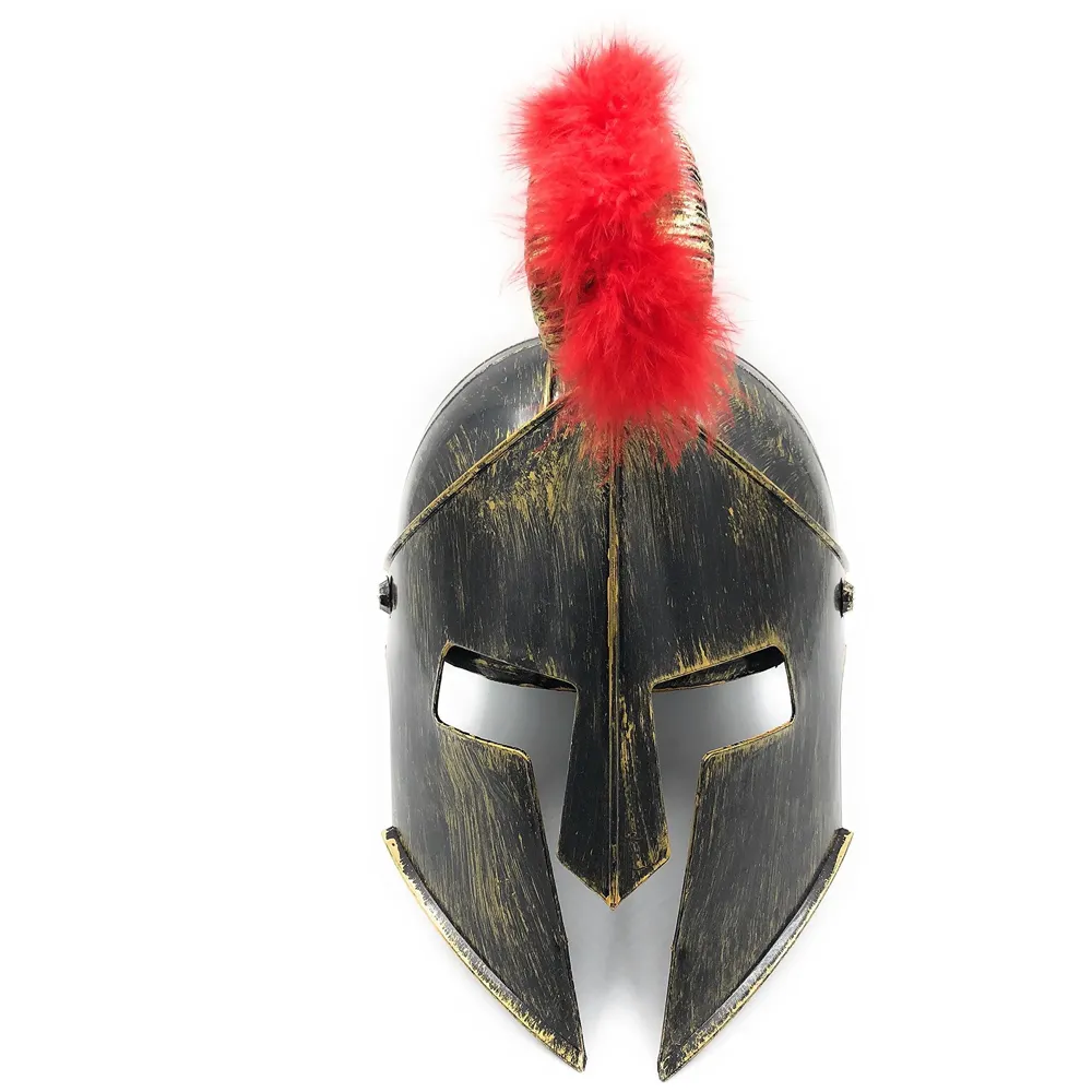 Cosplay Fantasy Warrior Helmet Costume prop ~ Light Weight ~ Standard Size (Spartan)