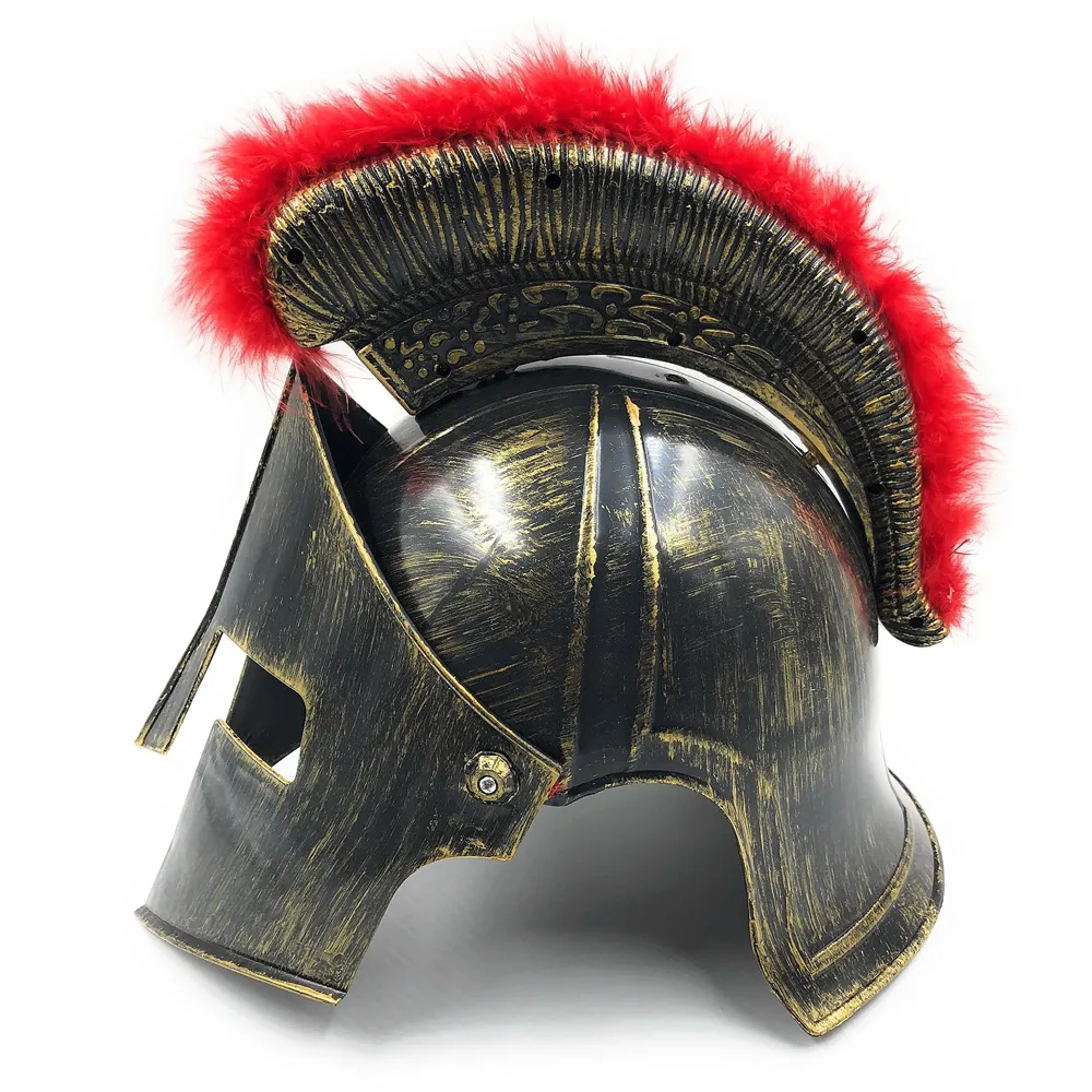 Cosplay Fantasy Warrior Helmet Costume prop ~ Light Weight ~ Standard Size (Spartan)