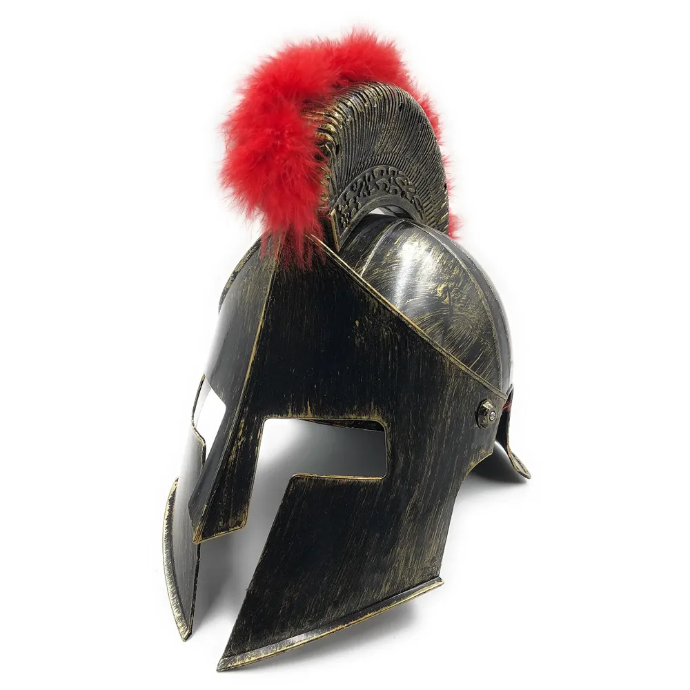 Cosplay Fantasy Warrior Helmet Costume prop ~ Light Weight ~ Standard Size (Spartan)