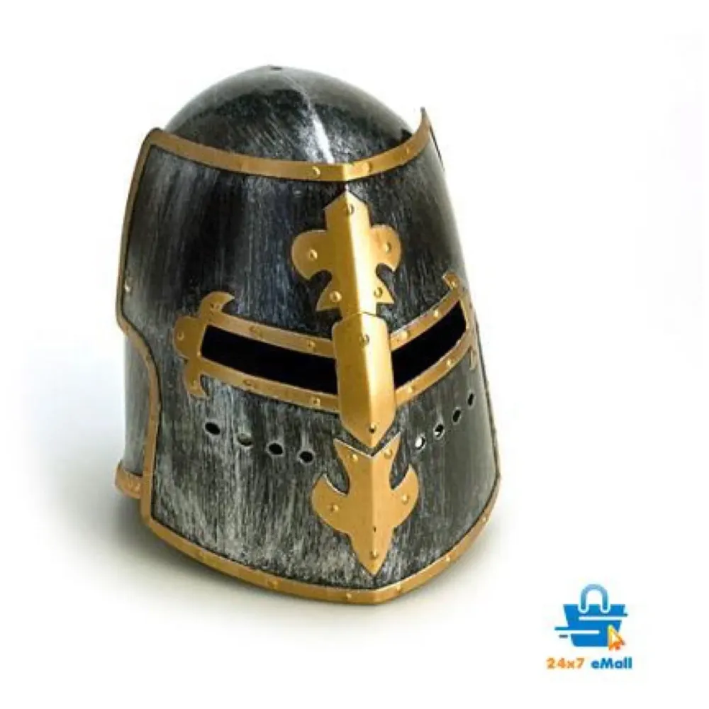 Cosplay Fantasy Warrior Helmet Costume prop ~ Light Weight ~ Standard Size (Crusade)