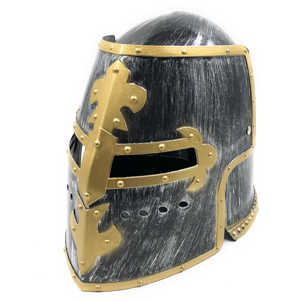 Cosplay Fantasy Warrior Helmet Costume prop ~ Light Weight ~ Standard Size (Crusade) - 4