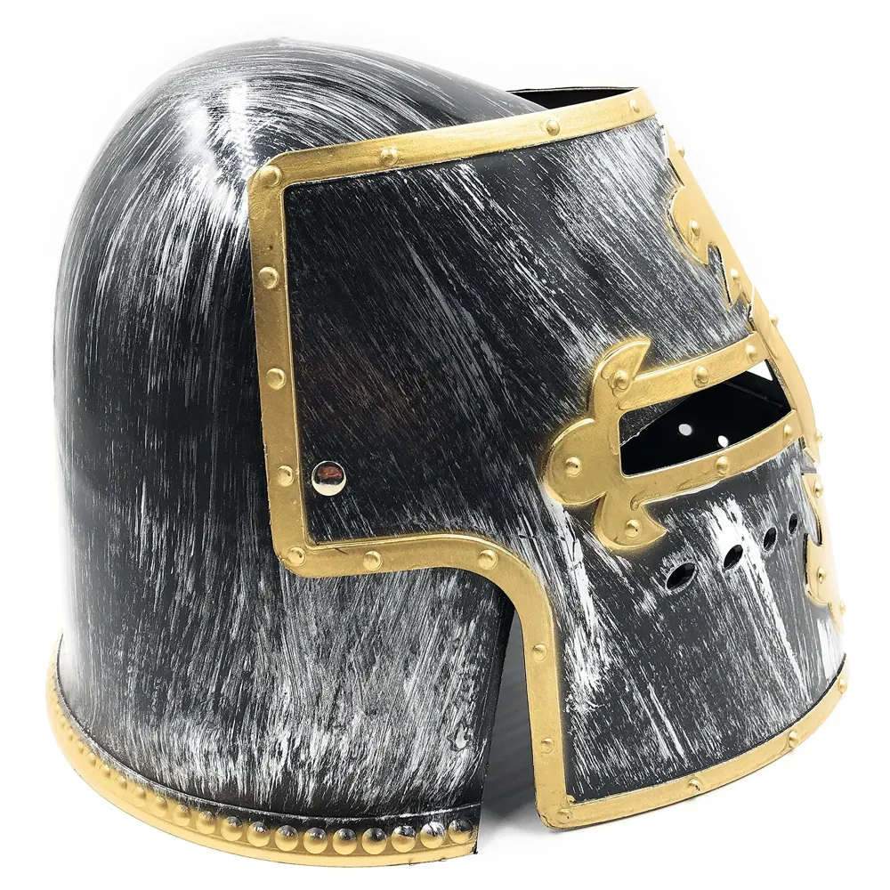 Cosplay Fantasy Warrior Helmet Costume prop ~ Light Weight ~ Standard Size (Crusade) - 6