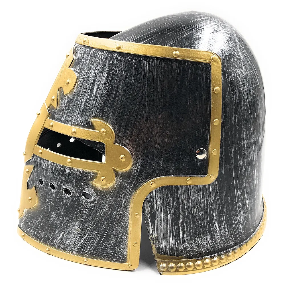 Cosplay Fantasy Warrior Helmet Costume prop ~ Light Weight ~ Standard Size (Crusade) Premium