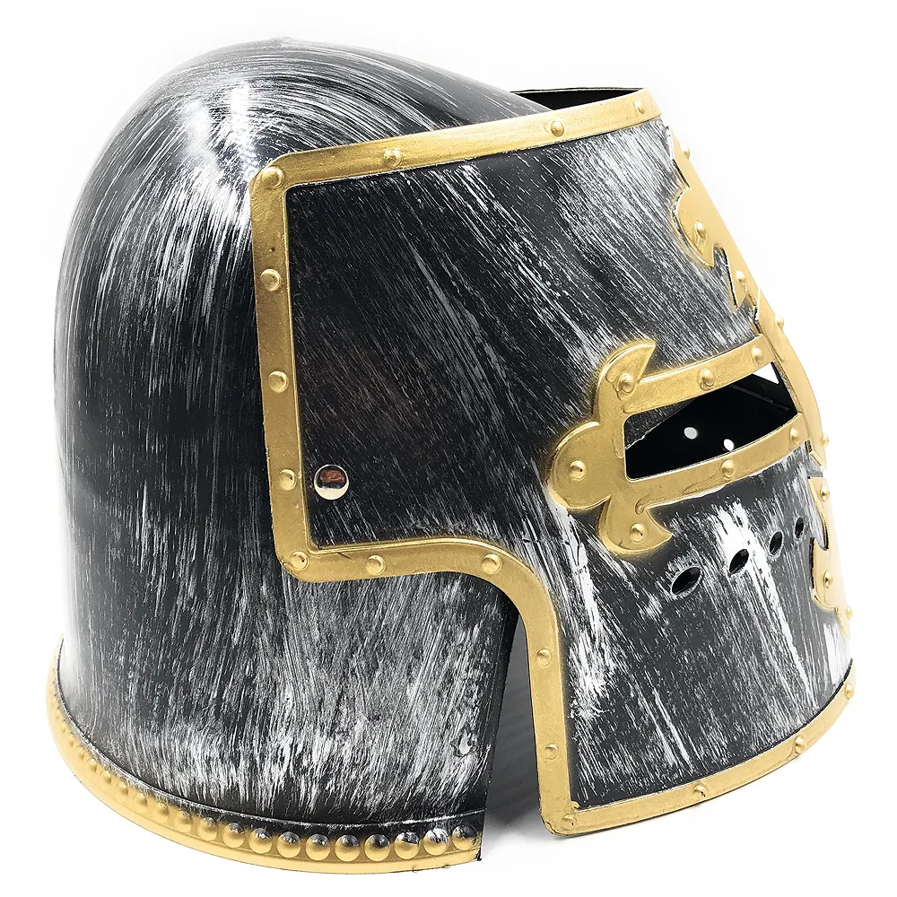 Cosplay Fantasy Warrior Helmet Costume prop ~ Light Weight ~ Standard Size (Crusade) Premium