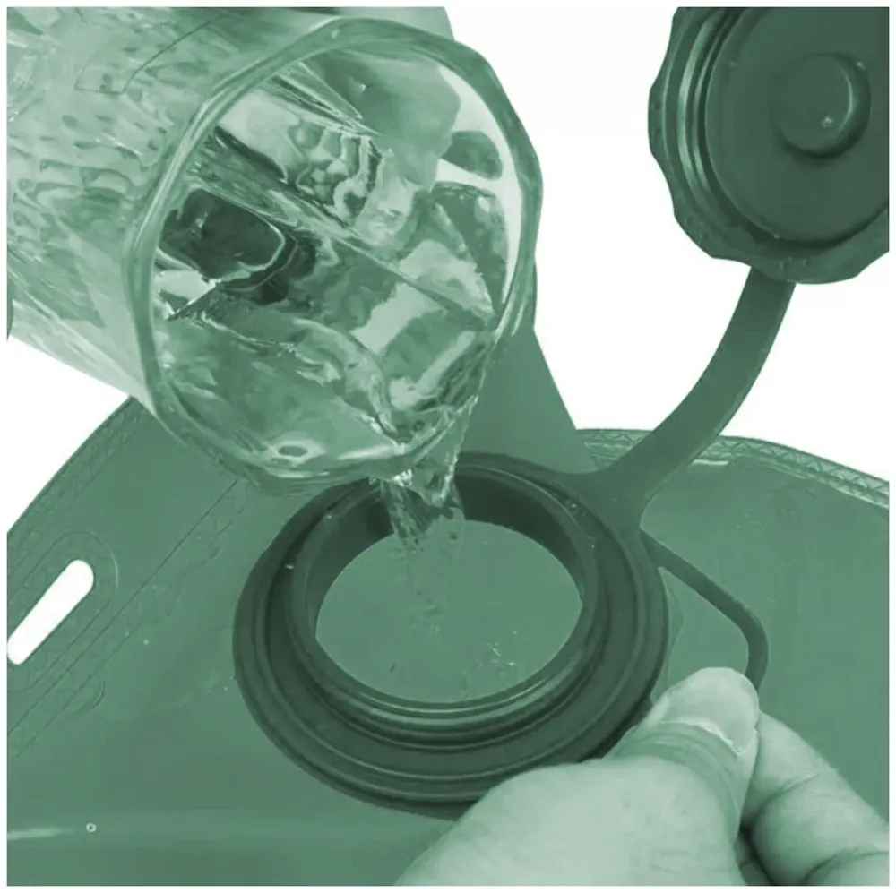 Hydration Bladder for Backpack, Leak-Proof 2L, Military Water Storage Bladder Bag, for Camping Running Hiking Riding.