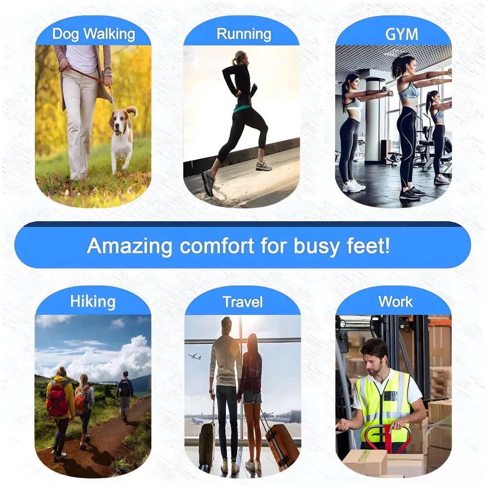 Brown Leather Shoe Insoles for Men & Women – Premium Soft Shock Absorption Lightweight, Breathable & Cut-to-Fit Comfort Inserts, 35-46 Euro Size Formal Shoes - 6