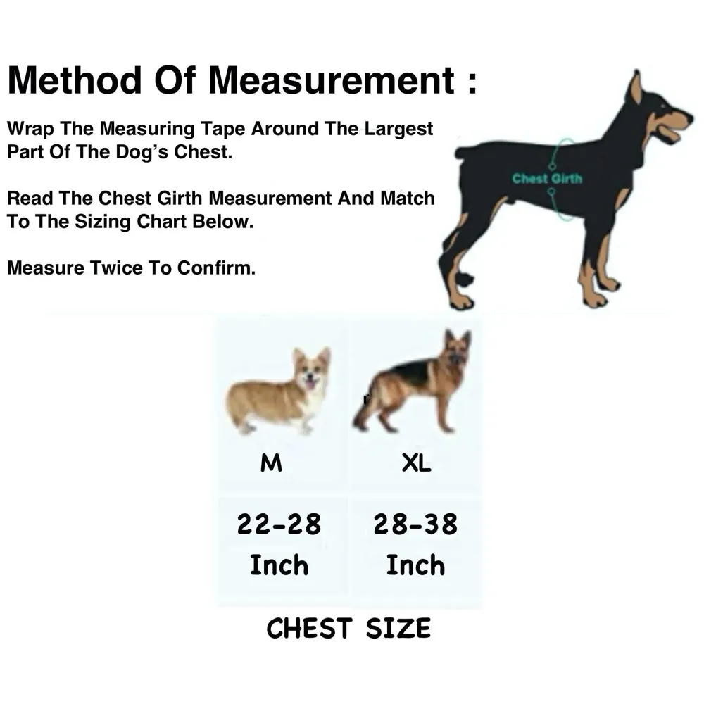 Dog K9 Police Dog Harness Vest with Hook and Loop Straps and Handle and Adjustable (XL- 28-38 Inch Girth, Black),210 gram - 6