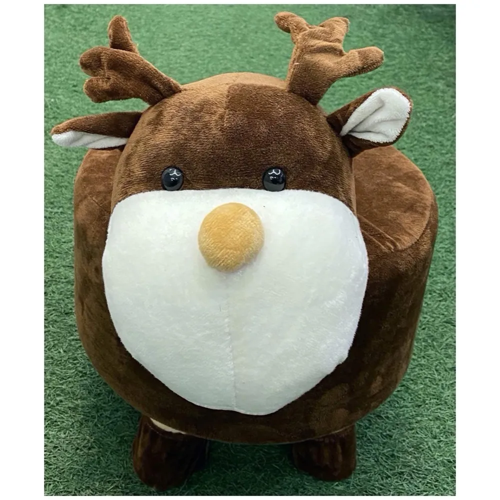 Children's Favourite Animal Stool, Chair, Ottoman, Foot Rest. (Kids, Deer)