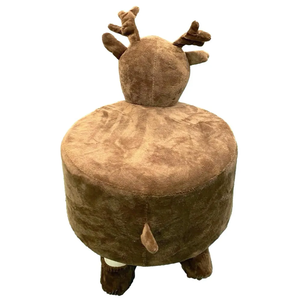 Children's Favourite Animal Stool, Chair, Ottoman, Foot Rest. (Kids, Deer)