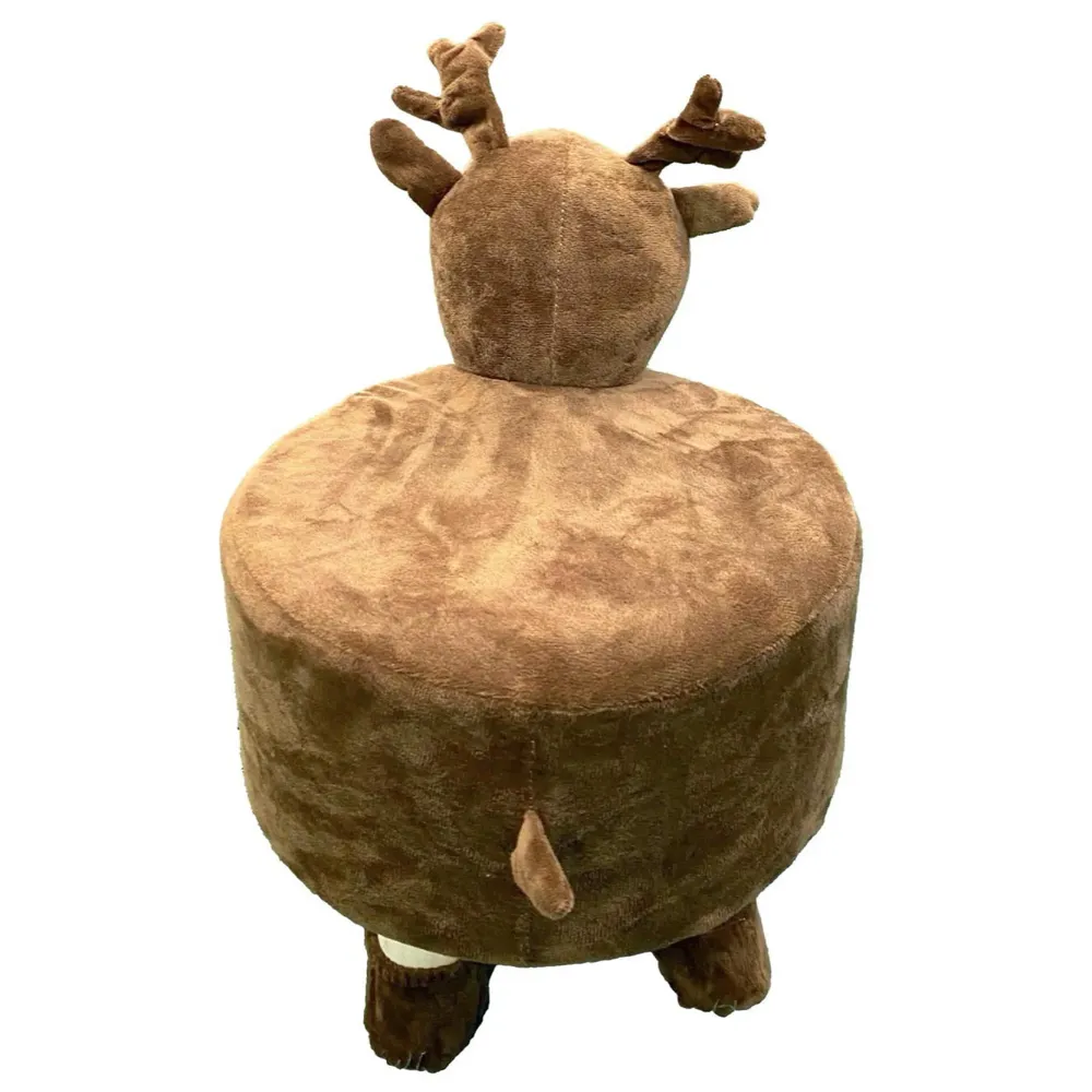Children's Favourite Animal Stool, Chair, Ottoman, Foot Rest. (Kids, Deer)