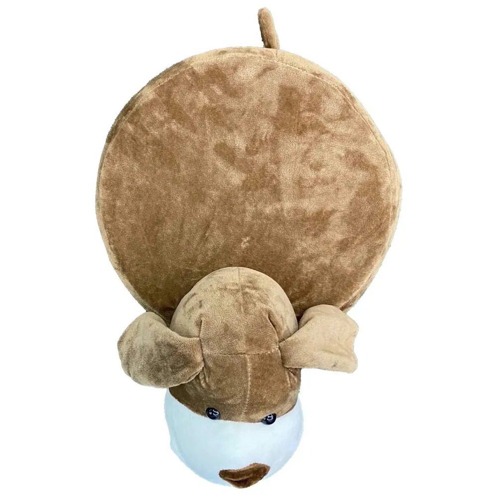 Children's Favourite Animal Stool, Chair, Ottoman, Foot Rest. (Kids, Dark Dog)