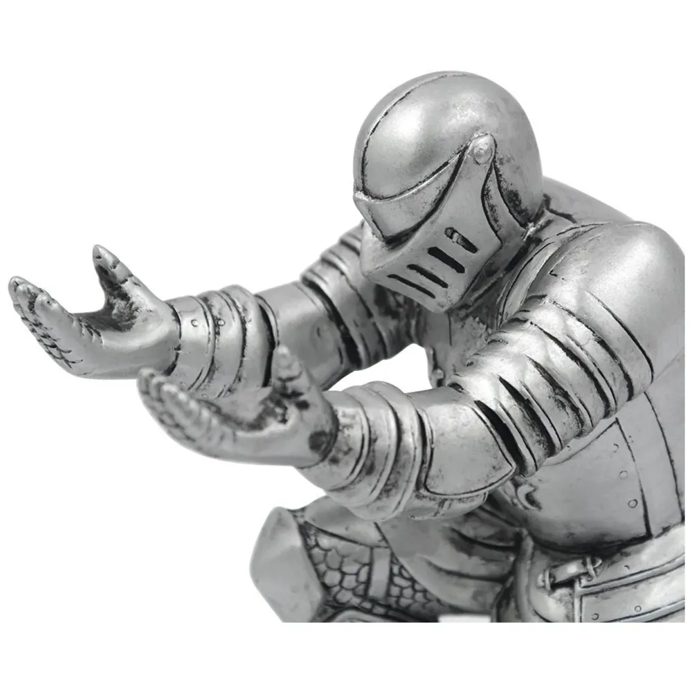 Unique Executive Knight Pen Holder / Stand (Crusade Silver)