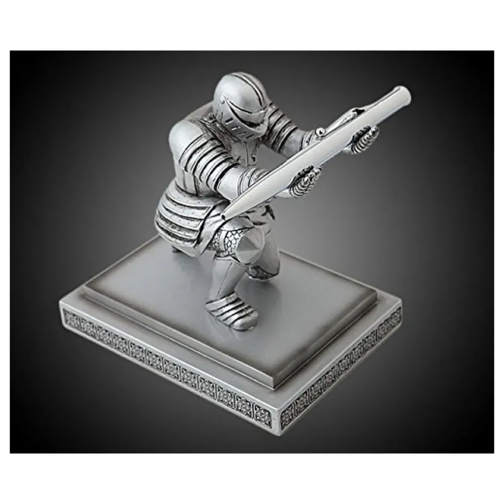 Unique Executive Knight Pen Holder / Stand (Crusade Silver)