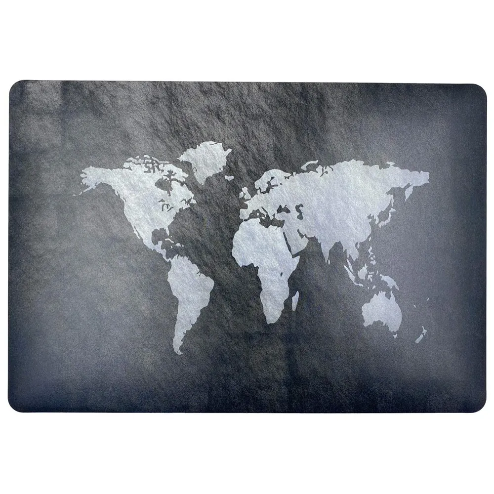 Hard Case Cover Compatible with New MacBook Air 13 inch M1 A2337 A2179 A1932, (2018-2021) (World Map)
