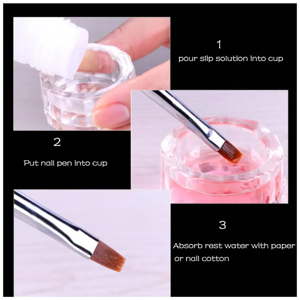 Sip Solution For Poly Nail Gel, Nail art 30 ML For Poly Nail Gel Application