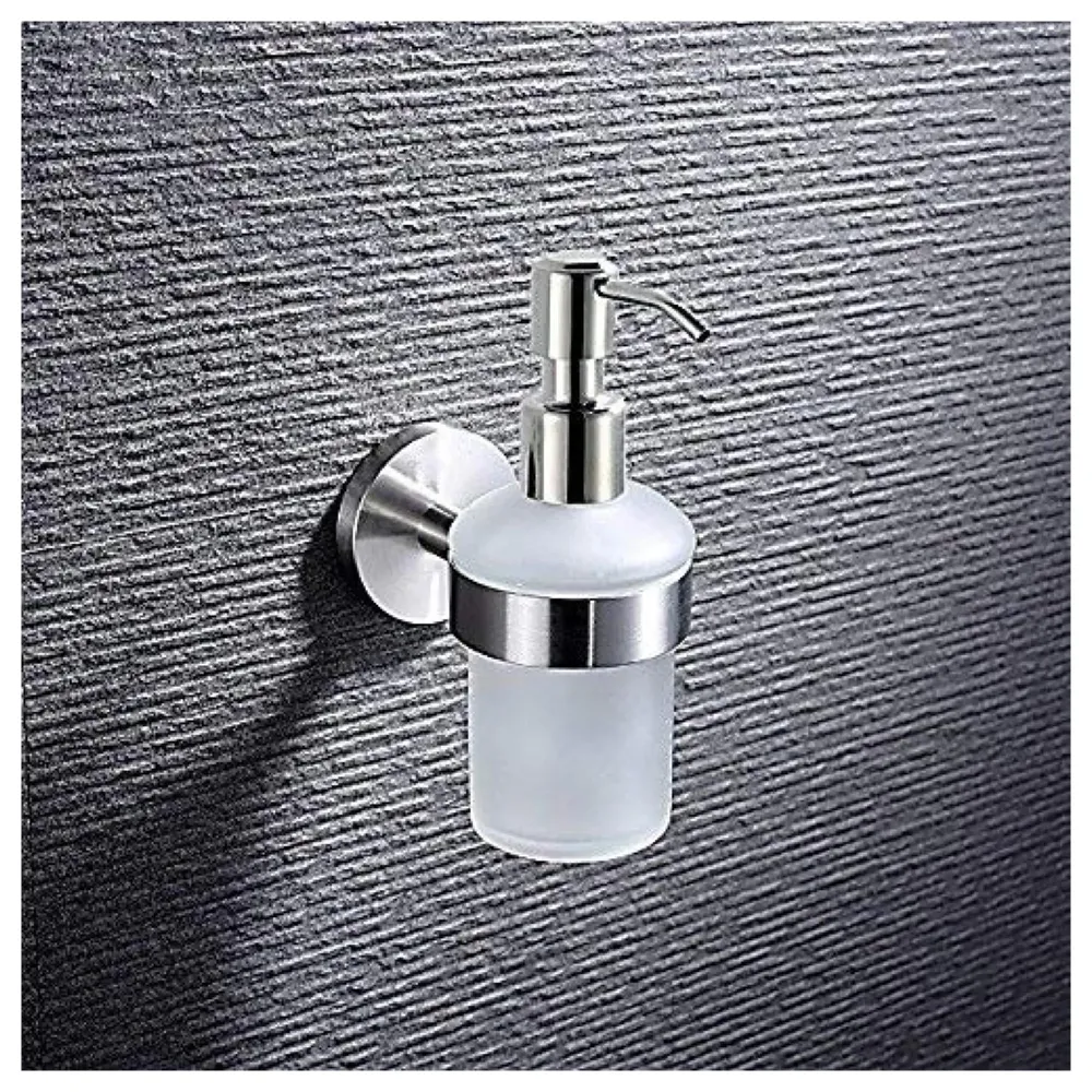 Aluminium Liquid Soap Dispenser/Wall Mounted (Chrome)