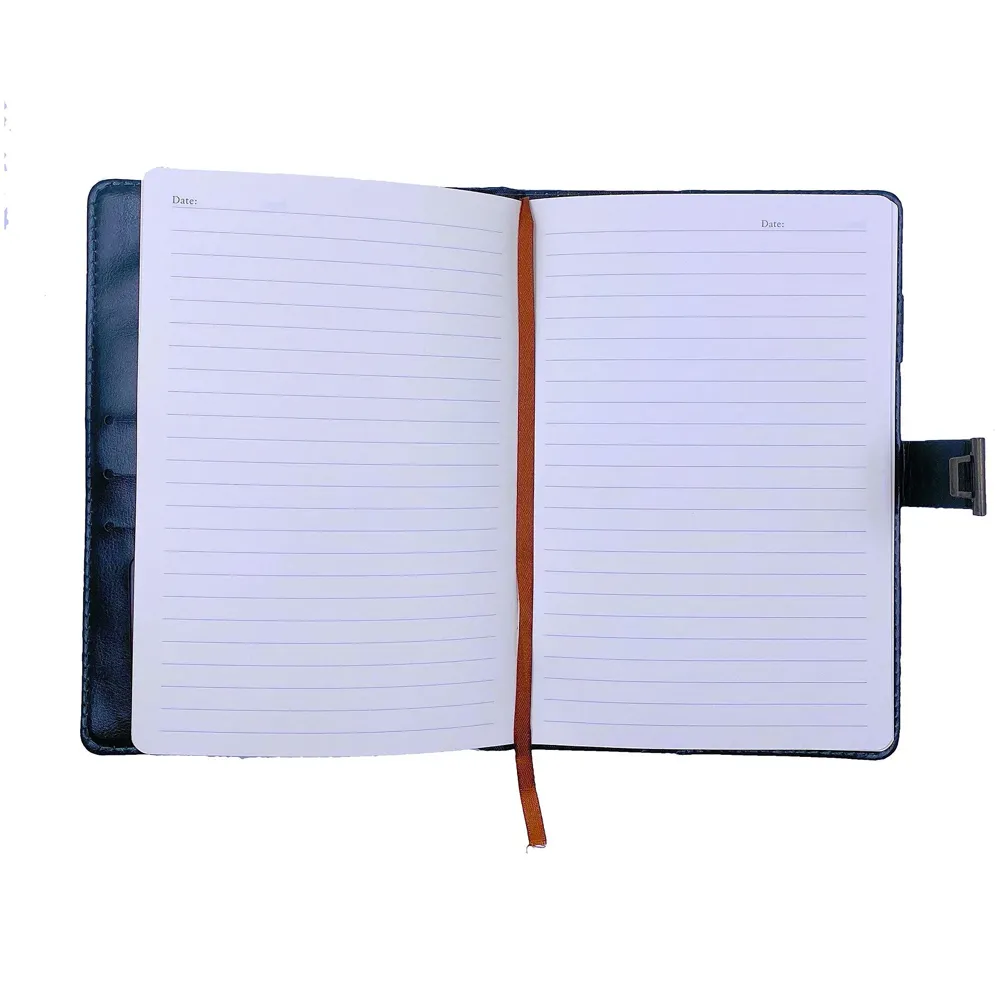 Novelty Diary Notebook with Number Combination Lock & PU Leather Cover Secret Lock Diary (22x15 cm, 230 Pages) (Green)