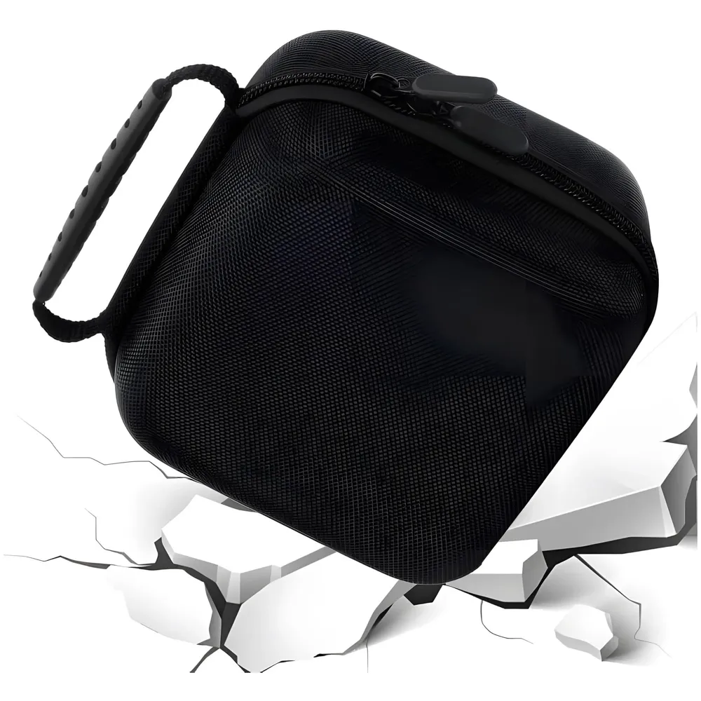 Hard Carry Case Compatible with Mac mini M4 Series Desktop Computer Hard Shell Carrying Case, Protective Travel Case Storage Bag- 16 Cm x 16 cm x 9.5 Cm EVA - 6