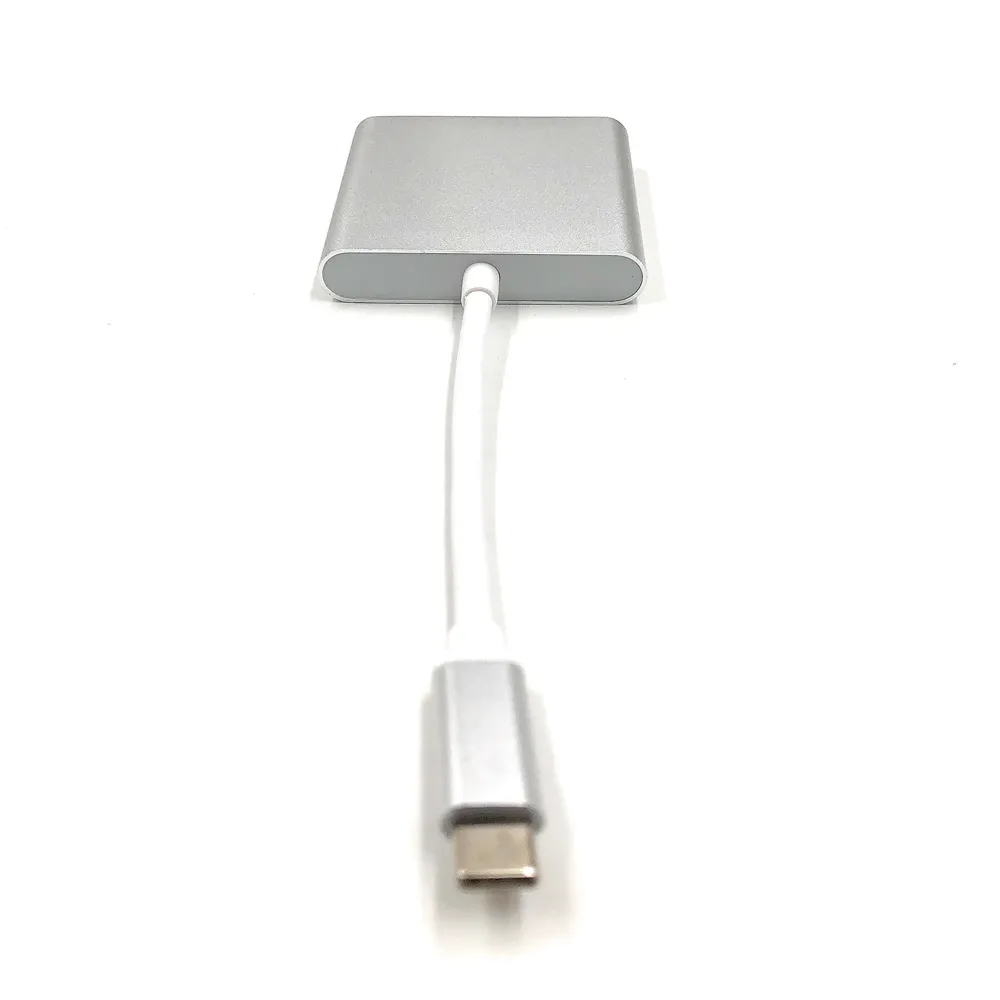 4K HDMI USB 3.1 Type C Hub for Macbook Pro 2016/2017 with/Without Touch Bar (Silver) - 3