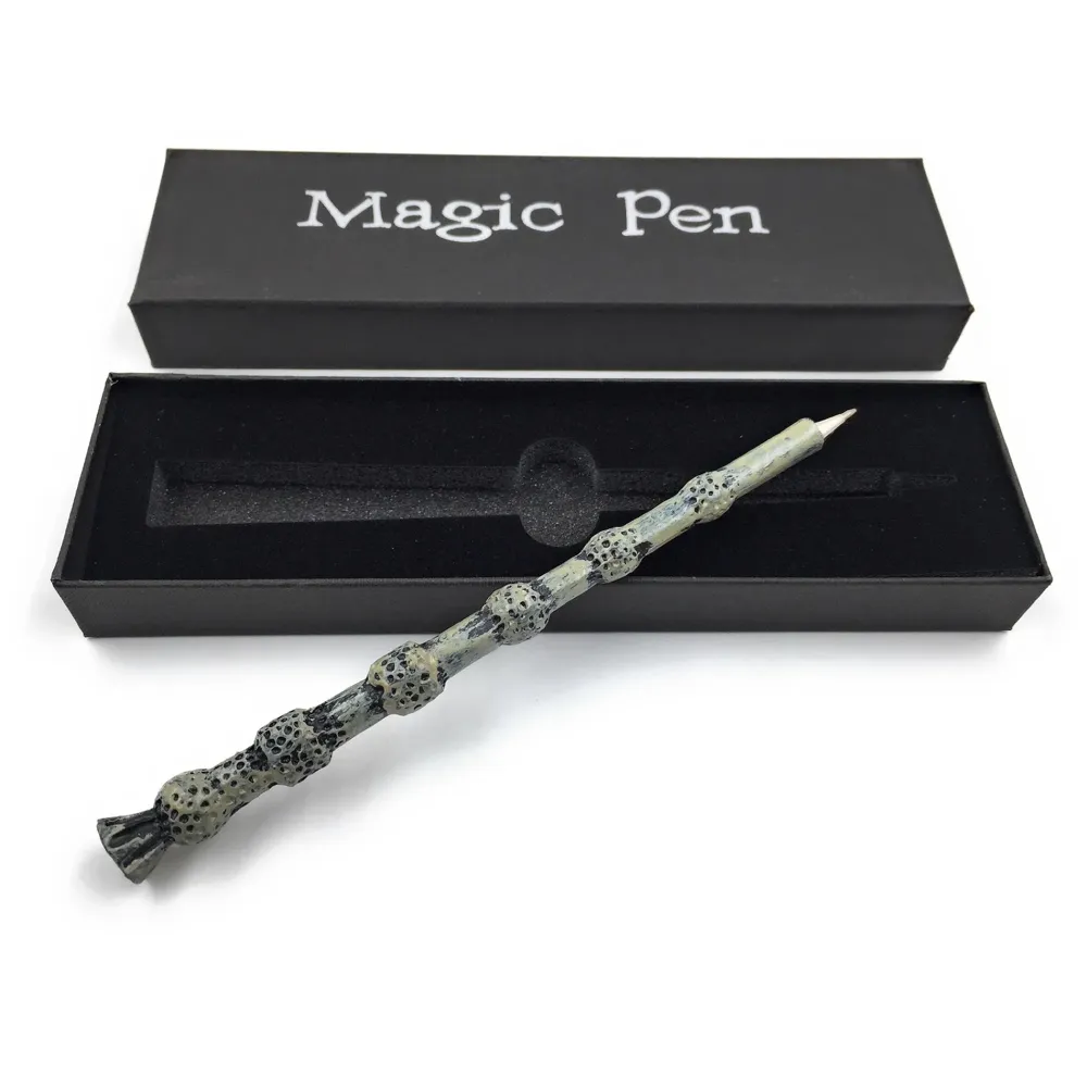 Magic Wand Pen For Wizard Sorcerer Wand With Box Magic Pen - 8 Inches (20 Cm) (Black), Kid