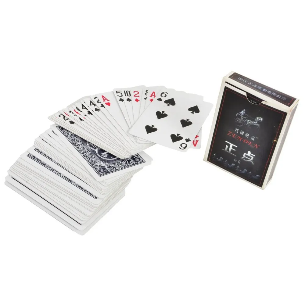 Premium Magic Playing cards with card suit and number written discreetly on the back of the card . NO NEED to count, The trick will be revealed after purchase , Great for playing Poker and Flush